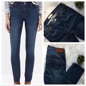 Madewell 10” High Riser Skinny Jeans sz 29